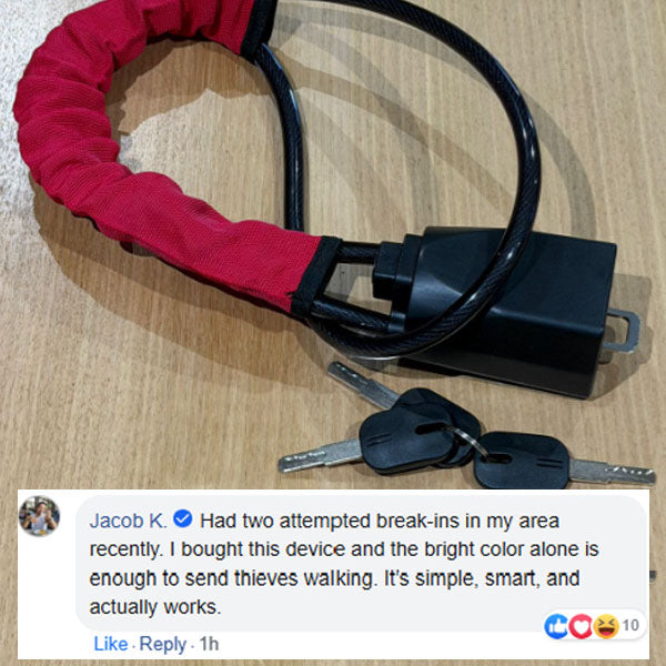 Loop Locker™ Pro | Steering Wheel Lock